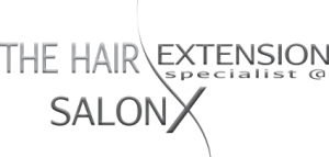 hair extension specialist salon logo